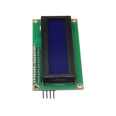 16x2 LCD Ekran - I2C Modüllü - Mavi - Arduino Uyumlu
