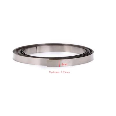 18650 1P Nikel Şerit Punto - 8x0.15mm - 1 Metre