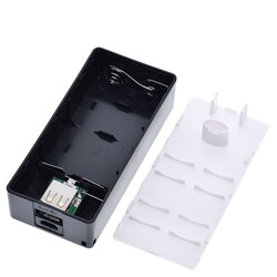 Robo90 - 18650 2′li Powerbank Kutusu - Micro USB