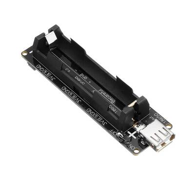 18650 Li-ion Pil Şarj- Deşarj Regülatör Kartı 3.3V-5V - Arduino Uyumlu