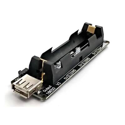18650 Li-ion Pil Şarj- Deşarj Regülatör Kartı 3.3V-5V - Arduino Uyumlu