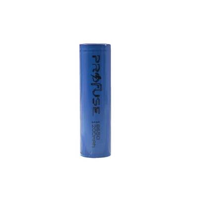 18650 Li-ion Şarj Edilebilir Pil - 3.7V-1200 mAh