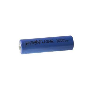 18650 Li-ion Şarj Edilebilir Pil - 3.7V-1500 mAh - Başlıklı