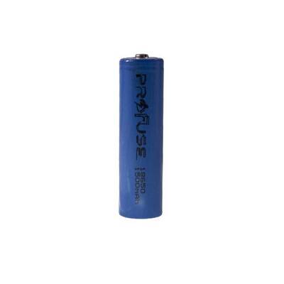 18650 Li-ion Şarj Edilebilir Pil - 3.7V-1500 mAh - Başlıklı