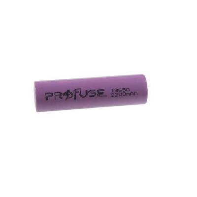 18650 Li-ion Şarj Edilebilir Pil - 3.7V-2200 mAh