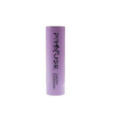 18650 Li-ion Şarj Edilebilir Pil - 3.7V-2200 mAh