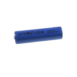 18650 Li-ion Şarj Edilebilir Pil - 3.7V-2500 mAh - Başlıklı - Thumbnail