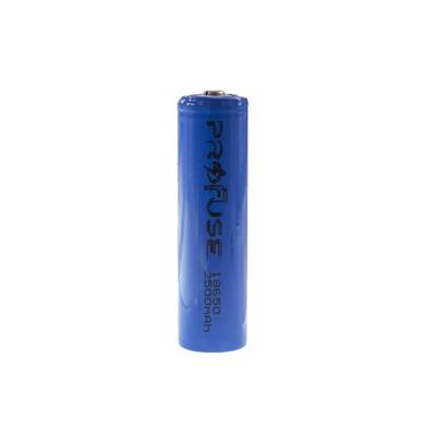 18650 Li-ion Şarj Edilebilir Pil - 3.7V-2500 mAh - Başlıklı