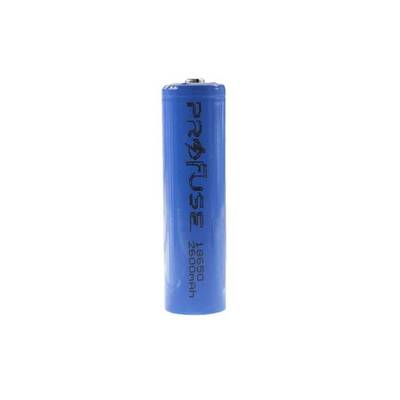 18650 Li-ion Şarj Edilebilir Pil - 3.7V-2600 mAh - Başlıklı