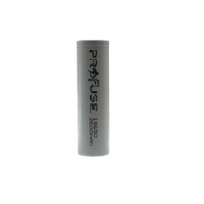 18650 Li-ion Şarj Edilebilir Pil - 3.7V-2600 mAh