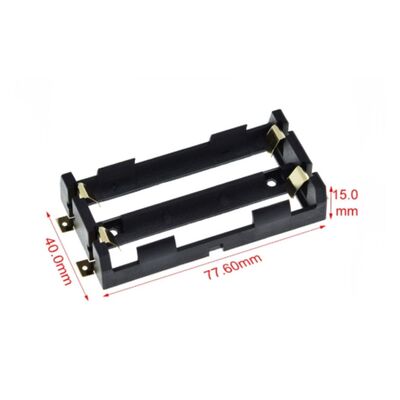 18650 SMD/SMT 2'li Pil Yuvası