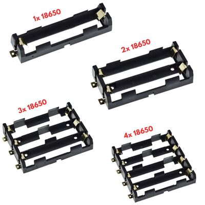 18650 SMD/SMT 3'lü Pil Yuvası