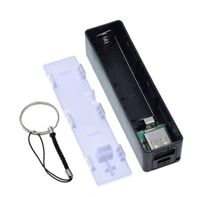 18650 Tekli Powerbank Kutusu - Micro USB