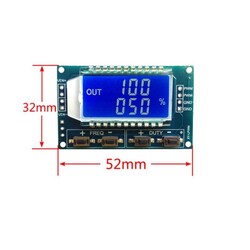 1Hz-150Khz PWM Sinyal Jeneratörü - LCD Ekranlı-XY-LPWM - Thumbnail
