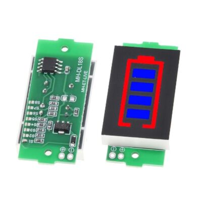 1S-8S LiPo Pil Kapasite Göstergesi- Mavi