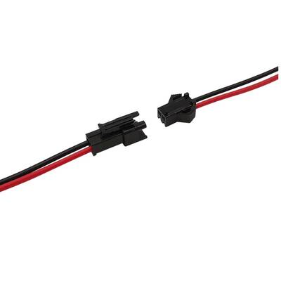 2 Pin JST SM Kablolu Konnektör - Dişi-Erkek - 15cm