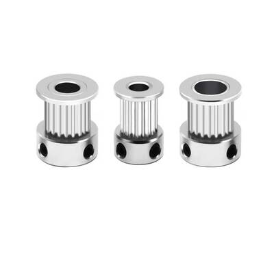 20 Diş GT2-10mm Kasnak - 6.35mm Şaft Çapı