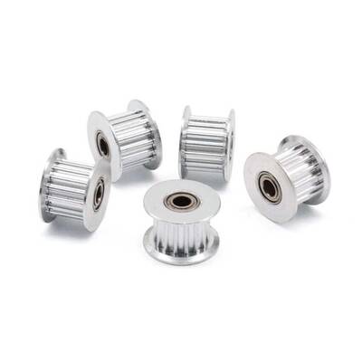 20 Diş GT2-10mm Rulmanlı Kasnak - 3mm Şaft Çapı