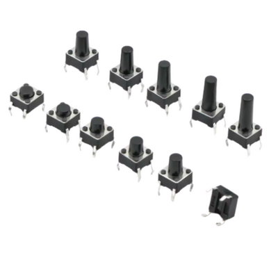 200 Adet 6x6mm Tact Buton Seti Kutulu