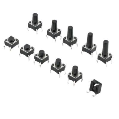 200 Adet 6x6mm Tact Buton Seti Kutulu