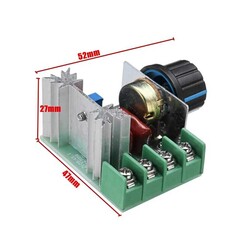 2000 Watt 220V AC Dimmer Devresi - SCR - Thumbnail