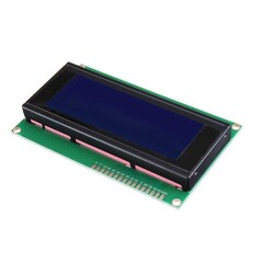 20x4 LCD Ekran - 2004 Display - Mavi - Thumbnail