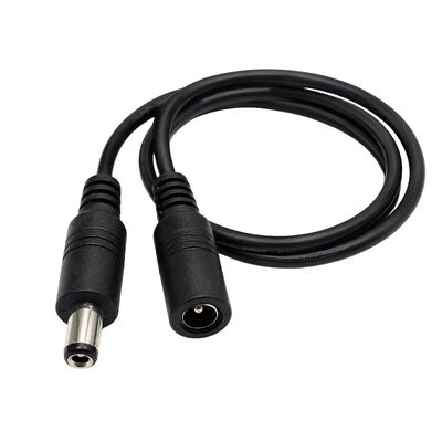 2.1mm Dişi/Erkek Barrel Jack Uzatma Kablosu - 1m