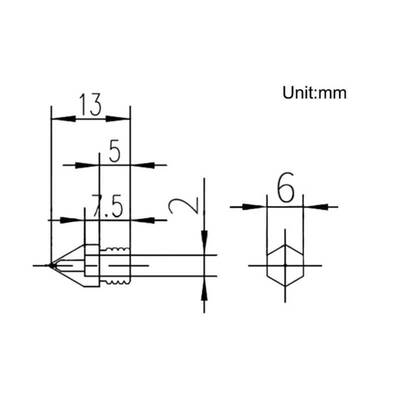 22 Adet MK8 Pirinç Nozzle - Creality-Two Trees Uyumlu