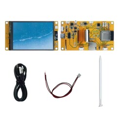 Robo90 - ESP32 LVGL Wifi+BT LCD Ekranlı TFT Modül - 3.5 inç 240x320 - IPS Rezistif