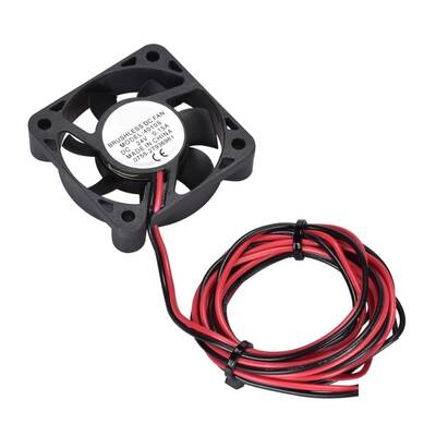 24V Fan 40x40x10(4010) - 3D Yazıcı Uyumlu - 1 Metre Kablolu