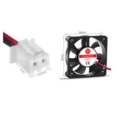 24V Sessiz Fan 50x50x10 (5010)