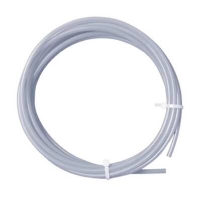 2.5x4mm Teflon Boru - Gri - 4 Metre Bambu Lab Uyumlu