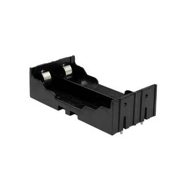 2li 18650 Pil Yuvası - 4 Pin - PCB Tip