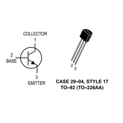 2N2222 NPN Transistör - BJT - TO-92 - Thumbnail