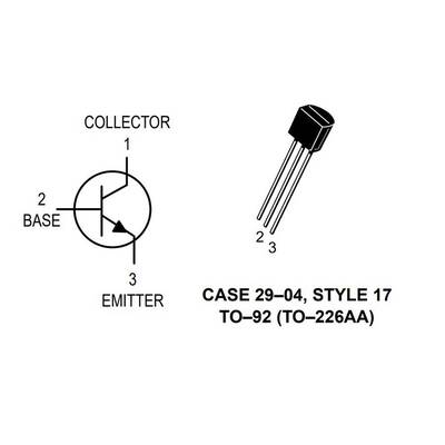 2N2222 NPN Transistör - BJT - TO-92