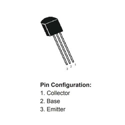 2N3906 PNP Transistör - BJT - TO-92 - Thumbnail