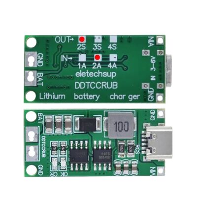 2S 2A Type-C Şarj Modülü Çok Hücreli 18650 Lityum Pil Şarj Devresi 8.4V