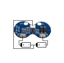 2S 4A BMS 18650 Lityum Pil Şarj Koruma Devresi - 7.4V - Thumbnail