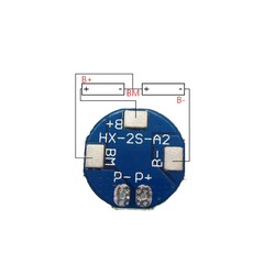 2S 5A BMS 18650 Lityum Pil Şarj Koruma Devresi - 8.4V - Thumbnail