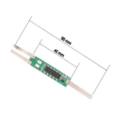 2S 7.4V 7.5A BMS 18650 Lityum Pil Şarj Koruma Devresi