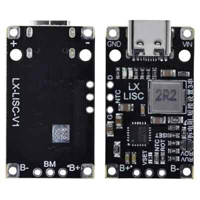 2S 7.4V Lityum Pil Şarj Devresi Type-C