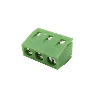 3 Pin 1 No 5.00mm Klemens - Terminal Konnektör