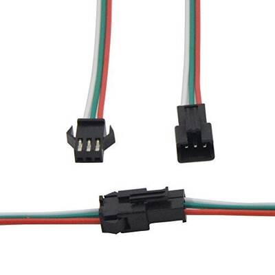 3 Pin Sm Jst Kablo 20cm Erkek - Dişi Takım