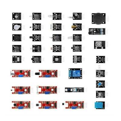 37 Parça Sensör (Modül) Seti - Kutulu - Arduino Uyumlu