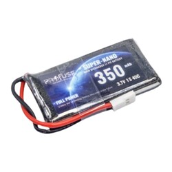 3.7V 1S 350mAh Lipo Batarya - 40C - Thumbnail