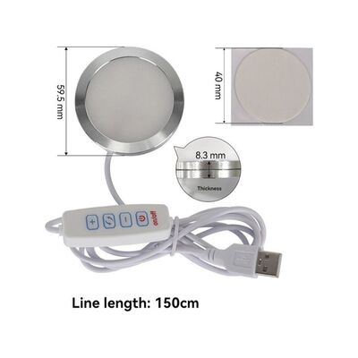 3D Baskı Modeli 5V USB LED Lamba Kiti - Parlaklık Ayarlanabilir.