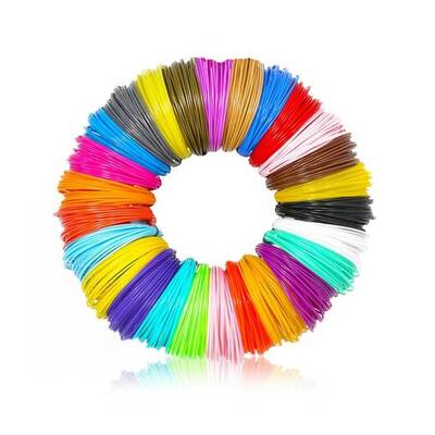 3D Kalem 10 Renk x 10 Metre PLA Filament - 1.75mm