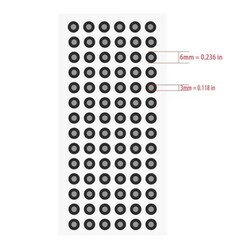 Robo90 - 3D Tarayıcı Reflektif Marker - 3mm 105 Adet