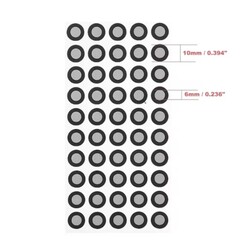 Robo90 - 3D Tarayıcı Reflektif Marker - 6mm 50 Adet