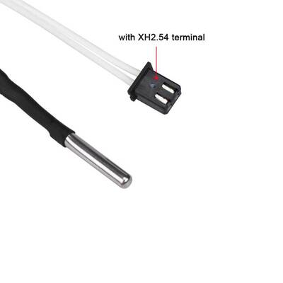 3D Yazıcı 100K NTC Sıcaklık Sensörü -Metal Gövdeli- 350°C - 2 Metre